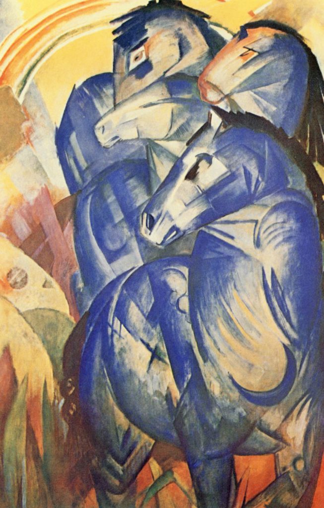 Franz Marc - Der Turm der Blauen Pferde