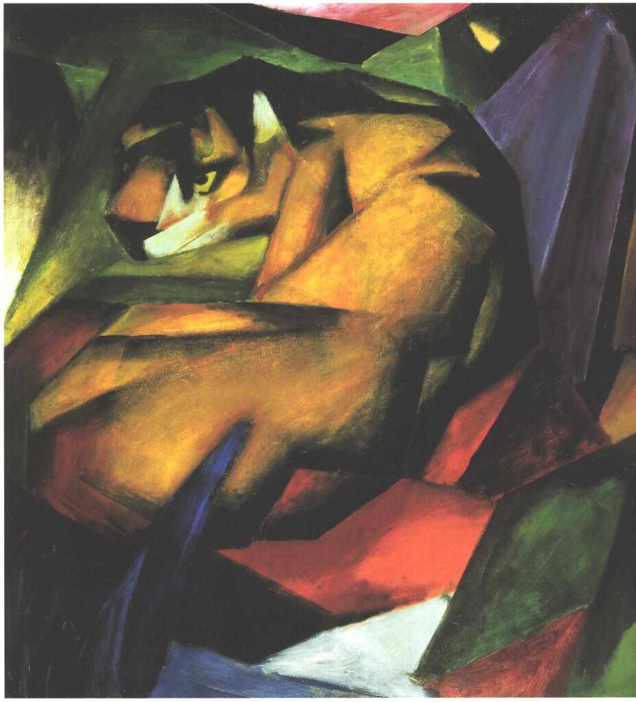 Franz Marc - Tiger